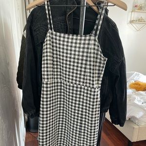 Gingham Zara dress